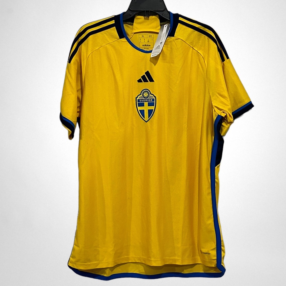 Adidas Sweden Sverige 2022-2023 Soccer Jersey Men’s Sz SM, M, Or XL Pick your Sz